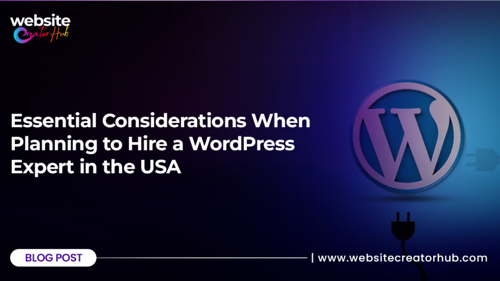 Hire a WordPress Expert in the USA